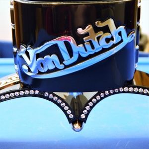 NWT Cuff Bracelet Von Dutch Bangle Black Copper S